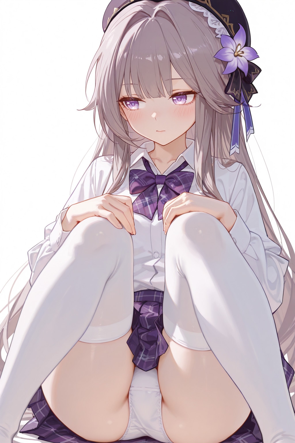 マダム・ヘルタ｜制服ニーハイパンチラ