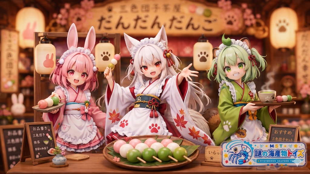 三色団子茶屋 だんだんだんご