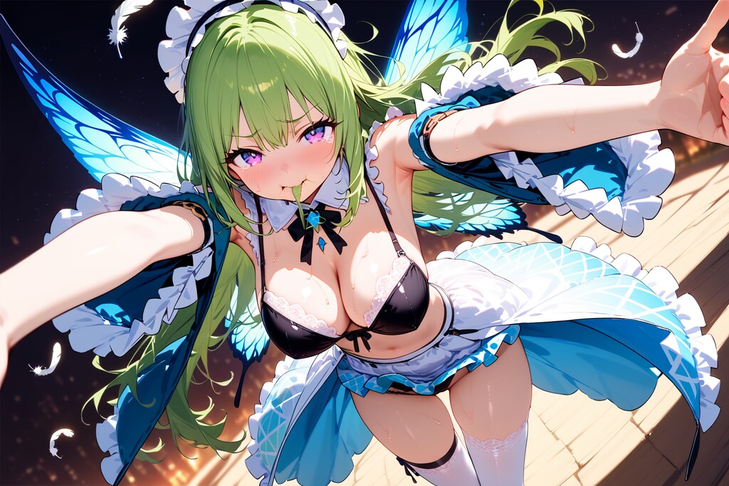 「天使の羽根　タイトル無し」×12枚分　呪文はWord制限により使用不可