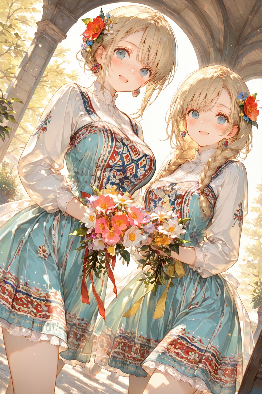 花売り