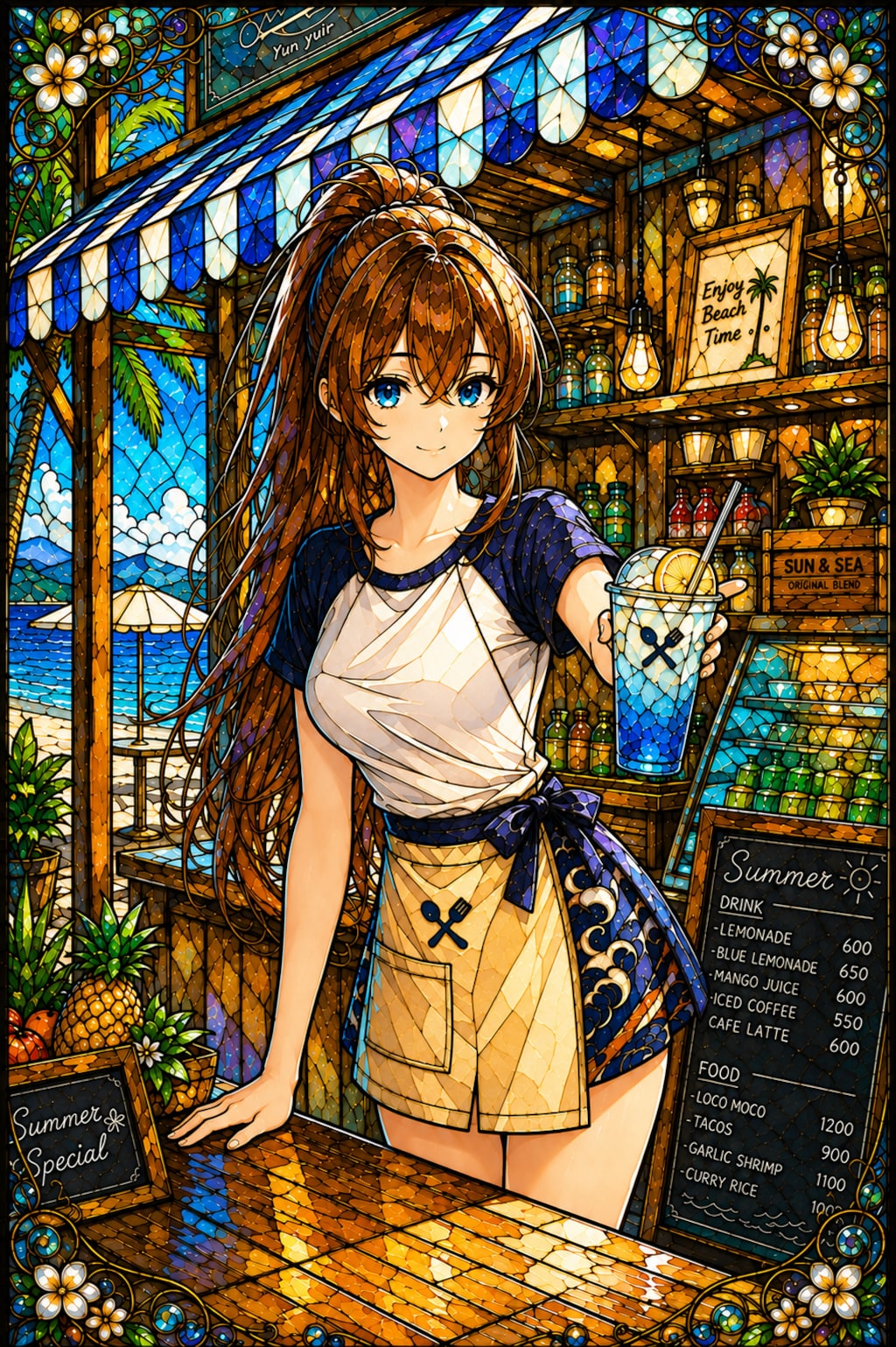 看板娘