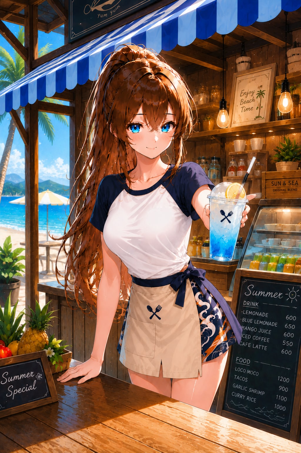 看板娘