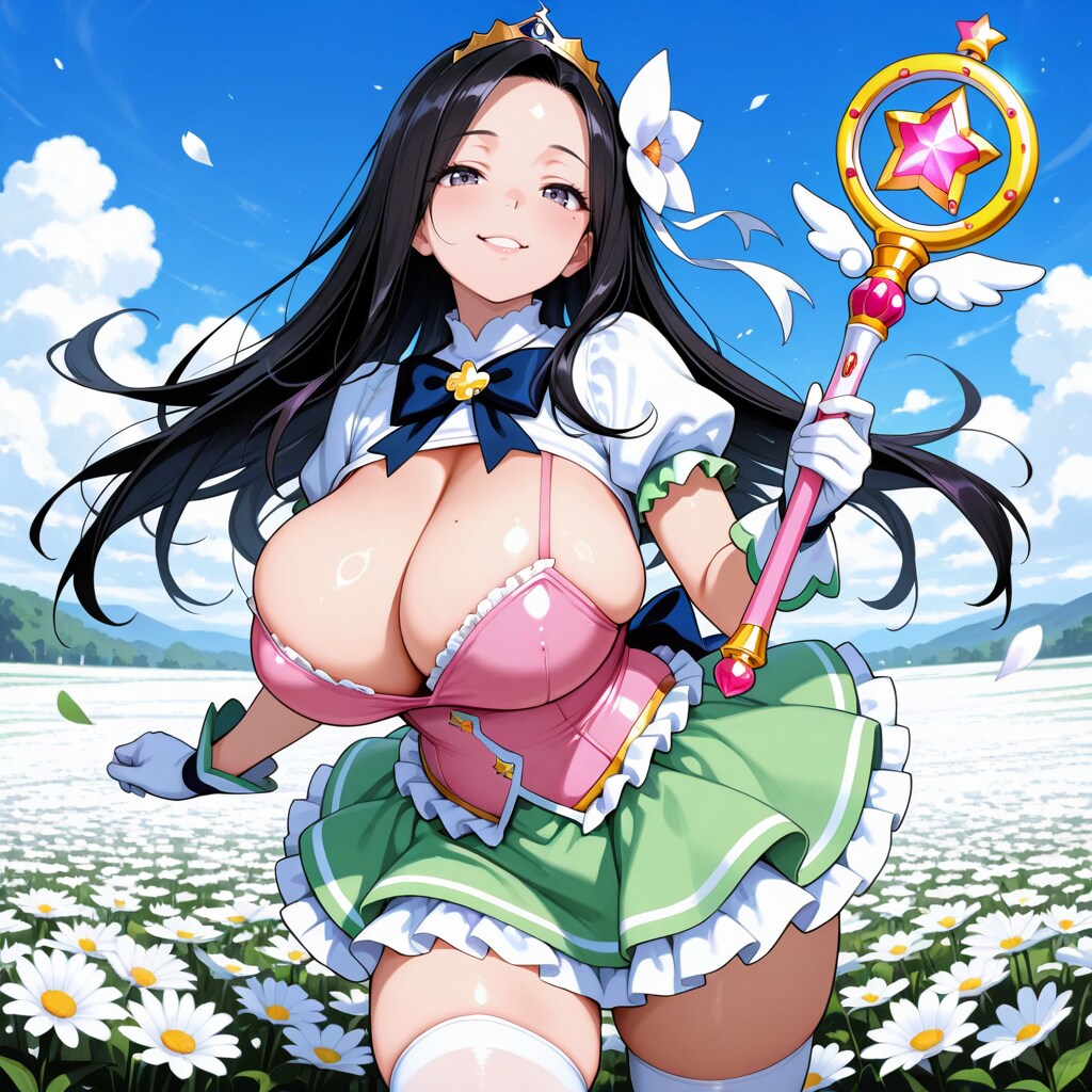 爆乳魔法熟女