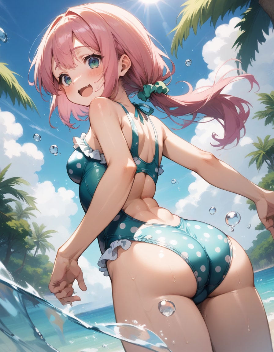 お兄ちゃん！早く早く！
