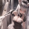 おおかみさんのバニーガールコスプレ。その２ 2枚目