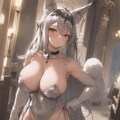 おおかみさんのバニーガールコスプレ。その２ 8枚目