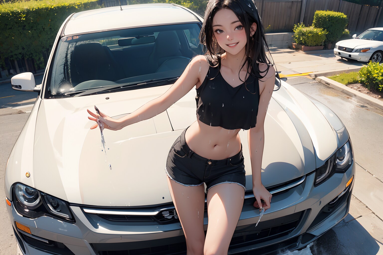 洗車してる？