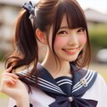 ツインテ女子 別ver. 4枚目