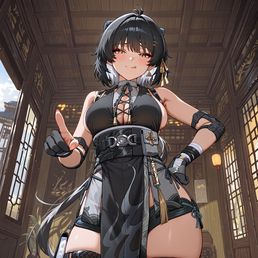 鳴潮の女主人公は少しえっち