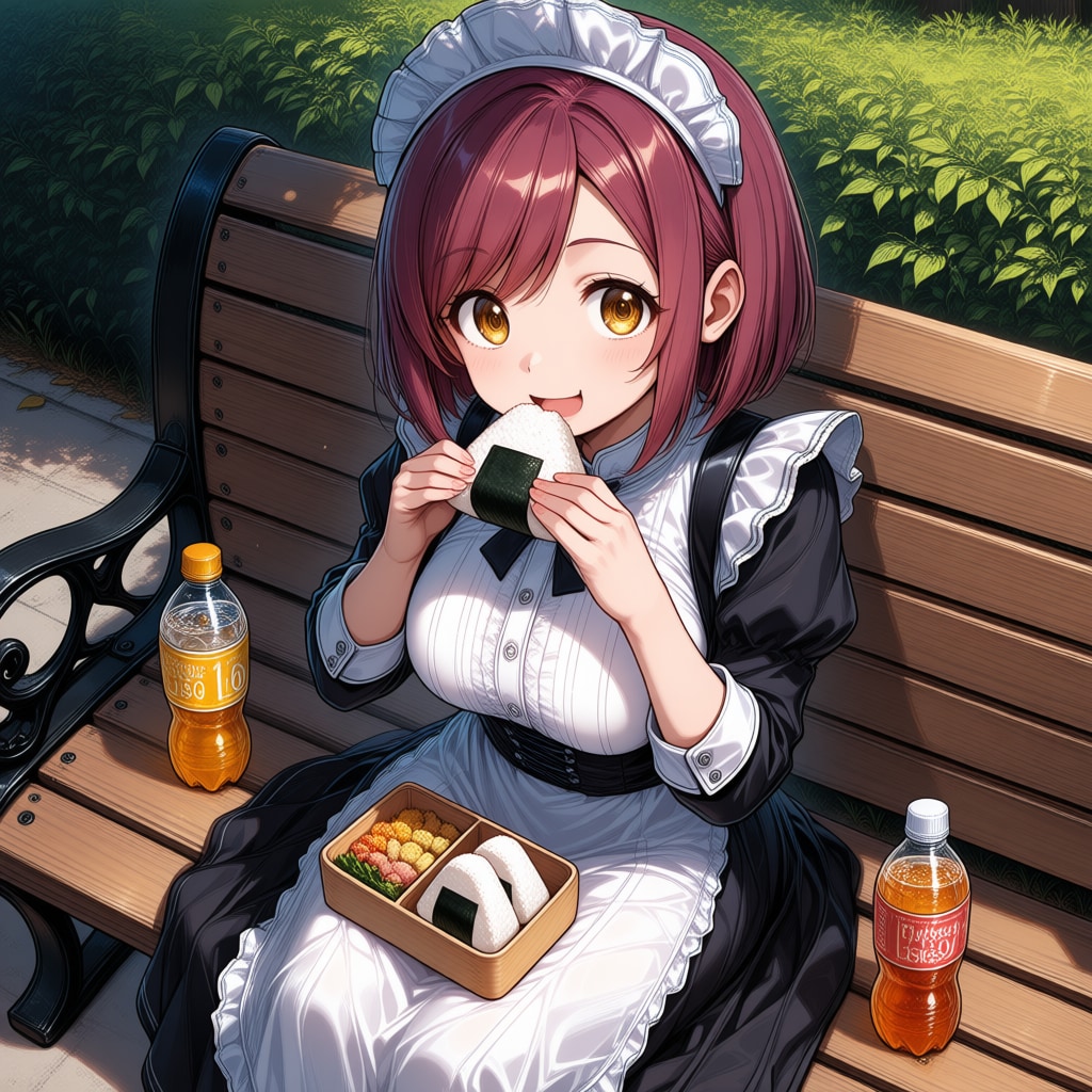 こんにちは（挨拶メイドの芽衣ちゃん） | の人気AIイラスト・グラビア
