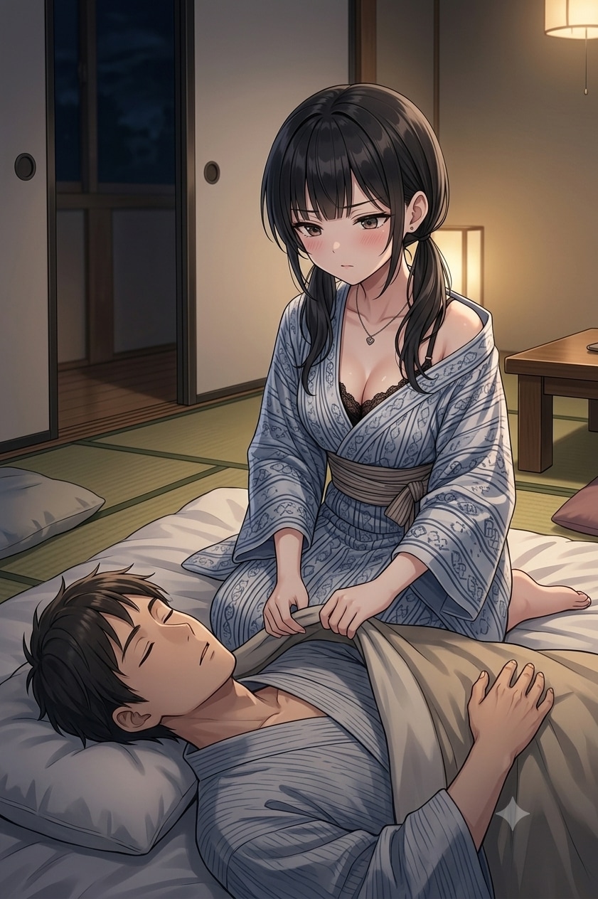【マイ】飲み会で酔いつぶれた先輩を介抱している