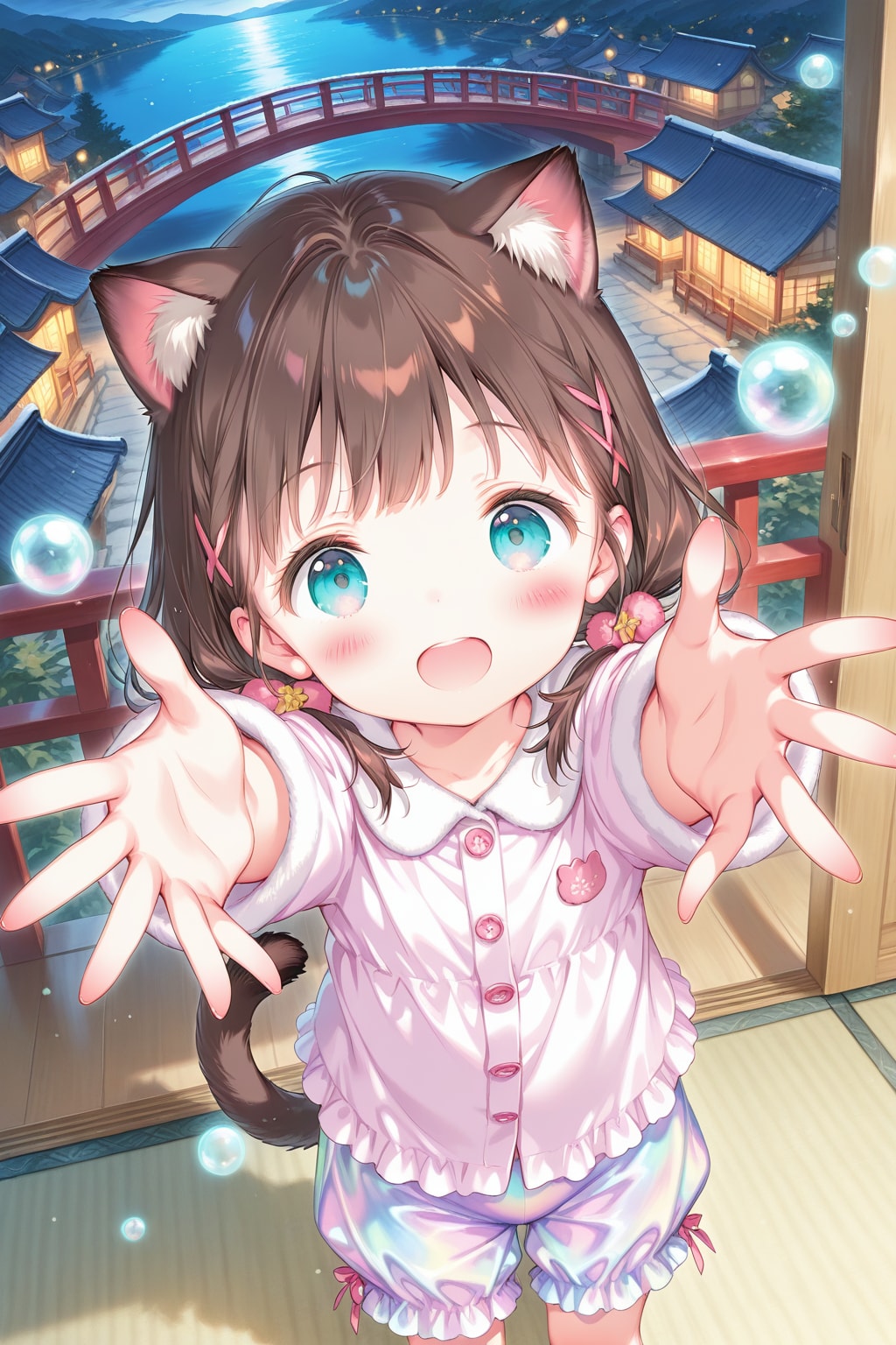 お兄ちゃん❤️葵も外の景色見たいよ❤️抱っこ❤️