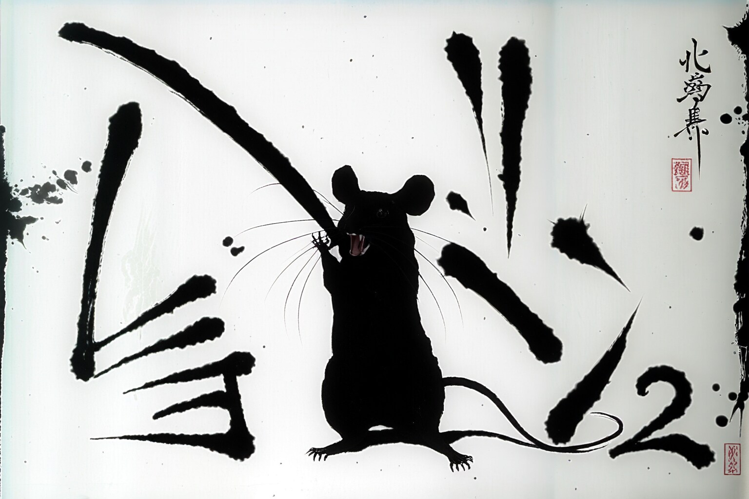 百鬼夜行 旧鼠 | の人気AIイラスト・グラビア