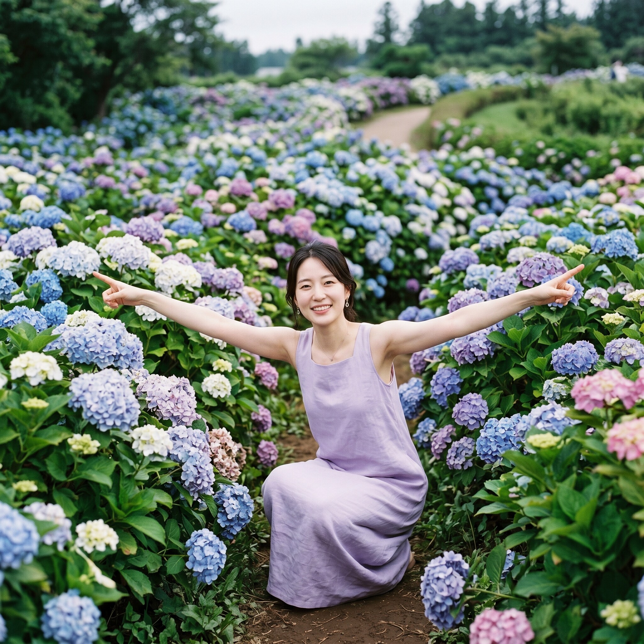 アジサイでーす。