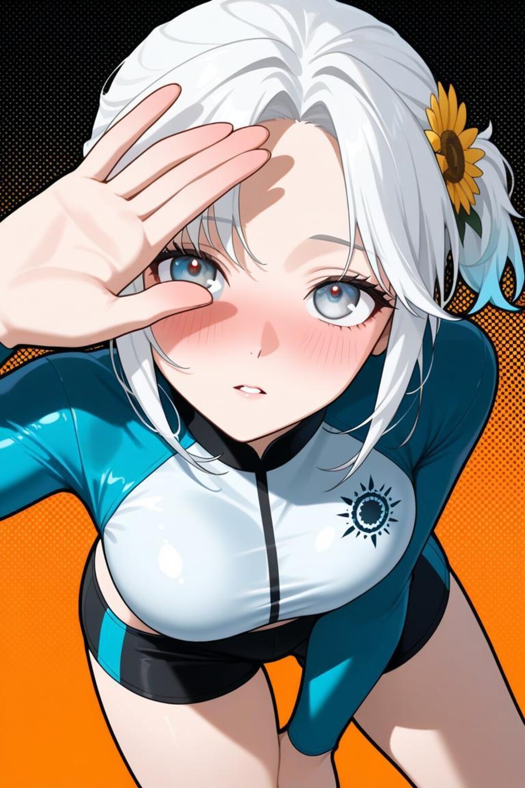 日に当てられて