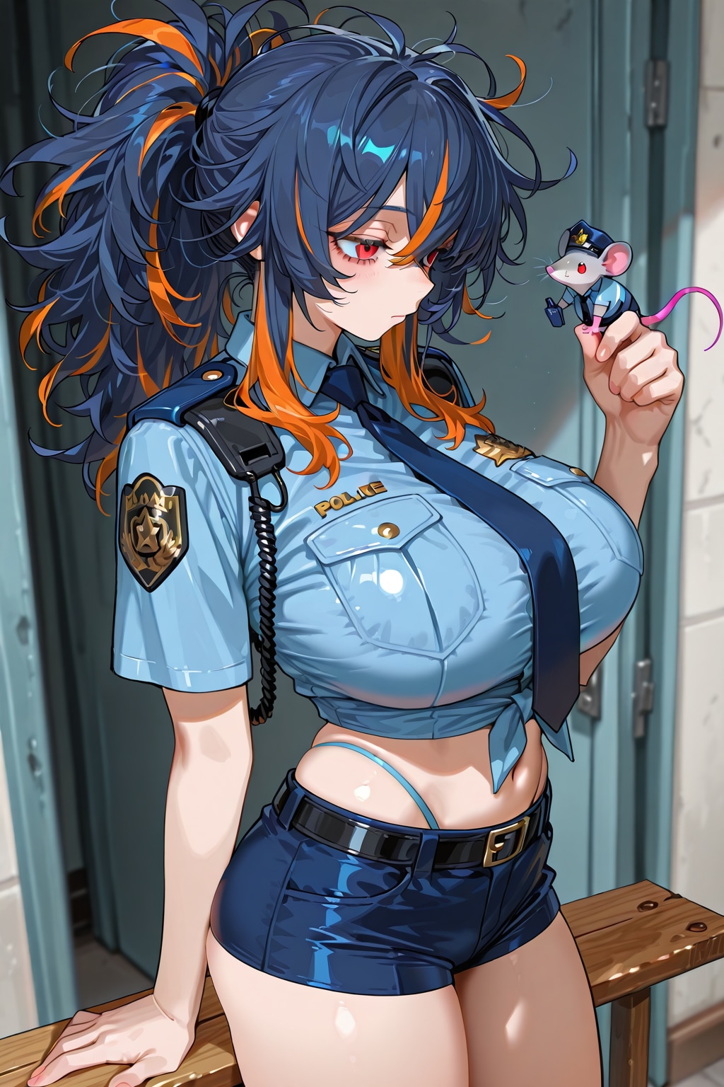 休憩中