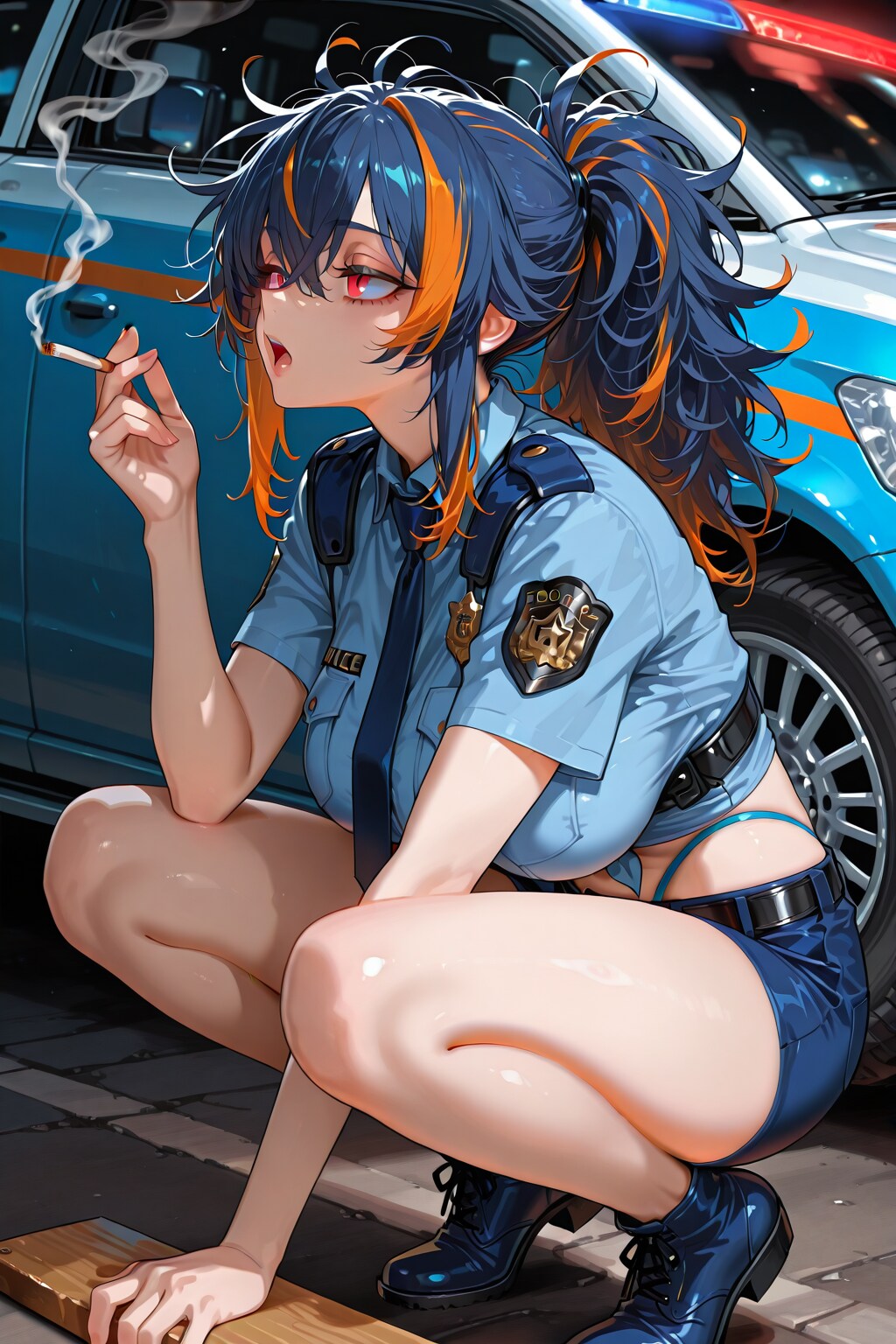 休憩中