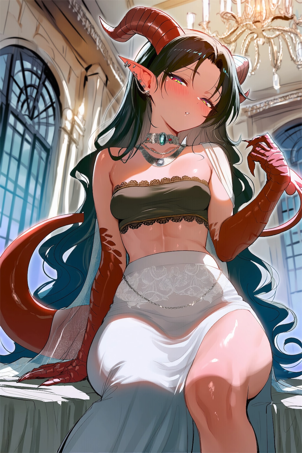 お嬢様本日の衣装はいかがでしょう｜魔王娘ちゃん