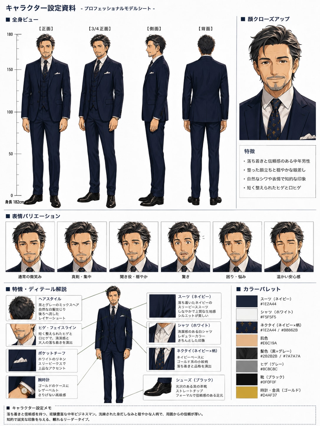 貧困救済おじさん 設定資料