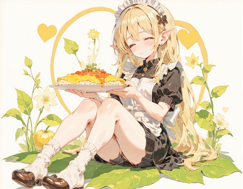 メイド服のエルフ 2