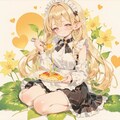 メイド服のエルフ 2 3枚目