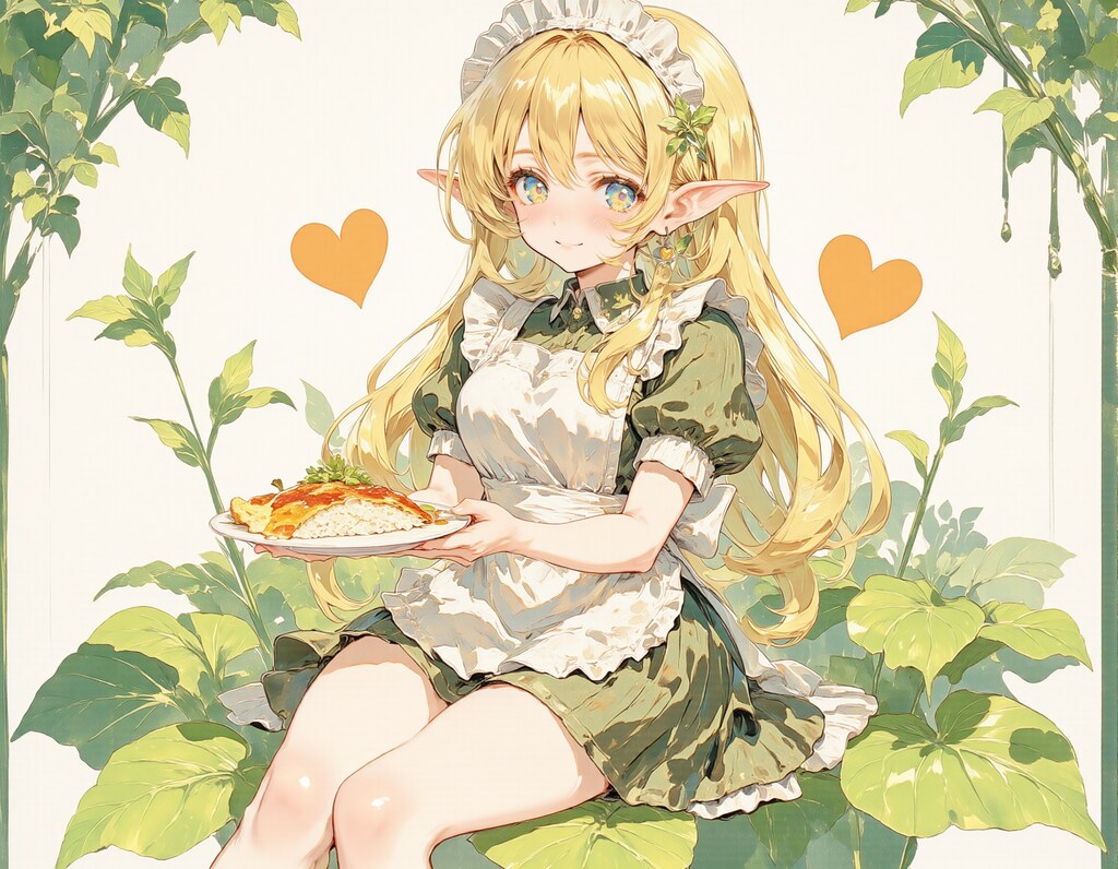 メイド服のエルフ 2