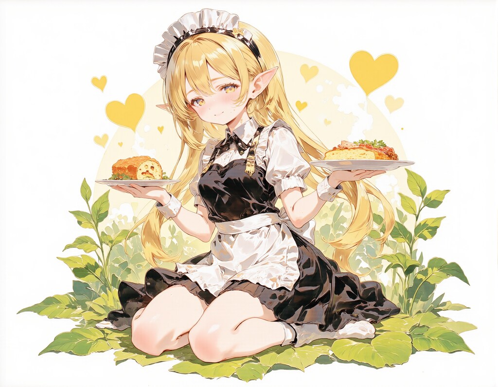 メイド服のエルフ 2