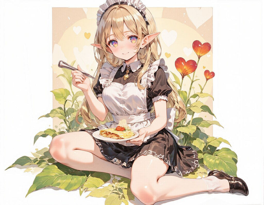 メイド服のエルフ 2