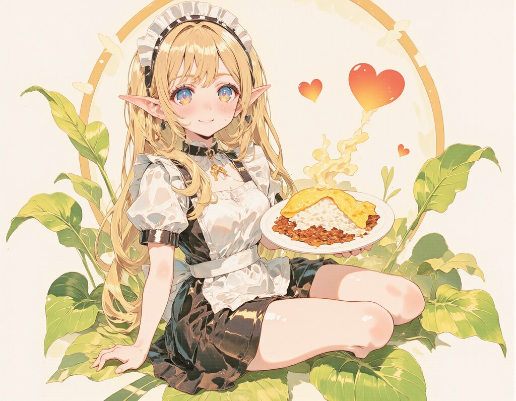 メイド服のエルフ 2