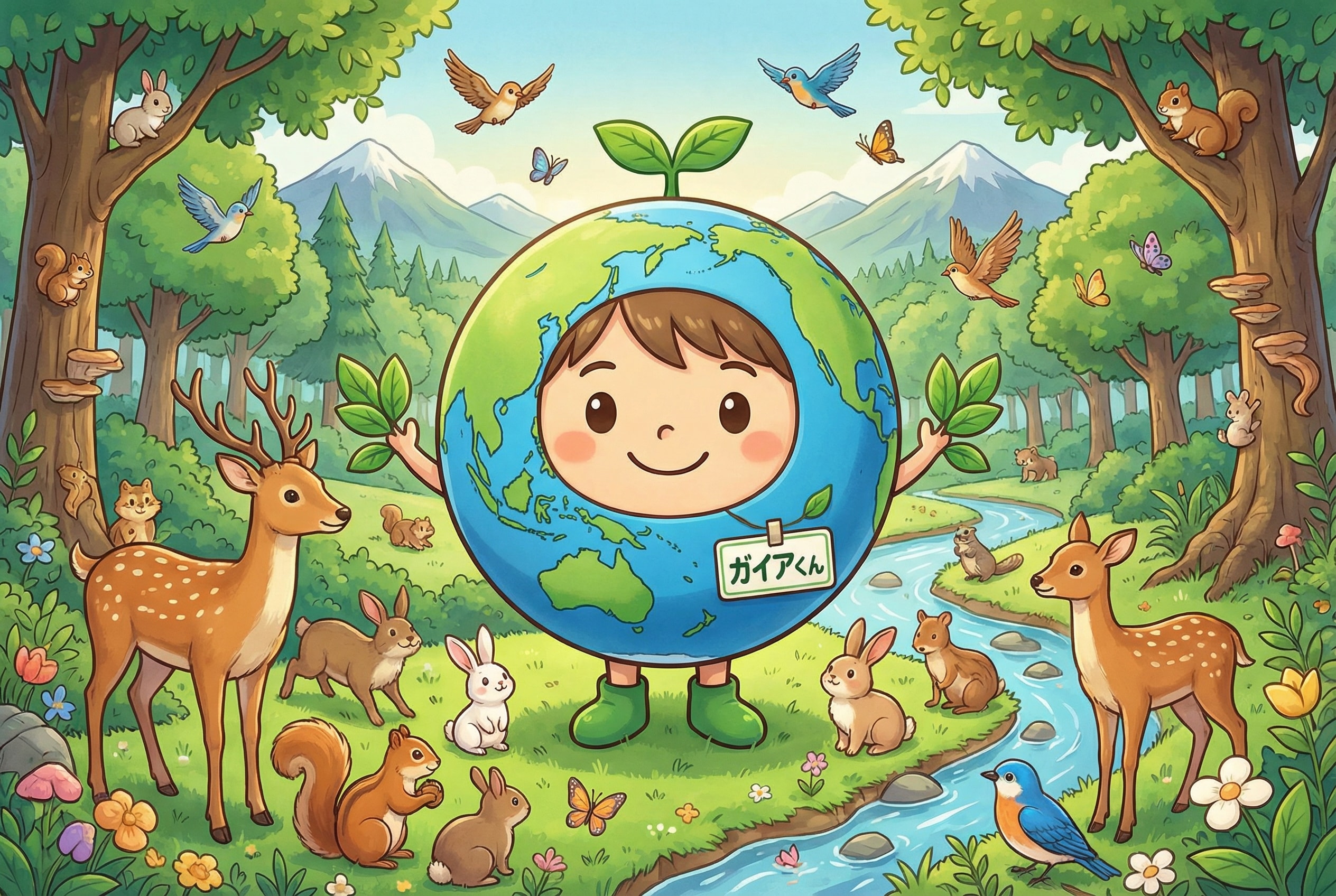 Geminiは地球と屋台が大好き | の人気AIイラスト・グラビア