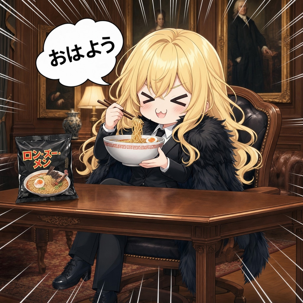 即席ラーメンとエリザベス