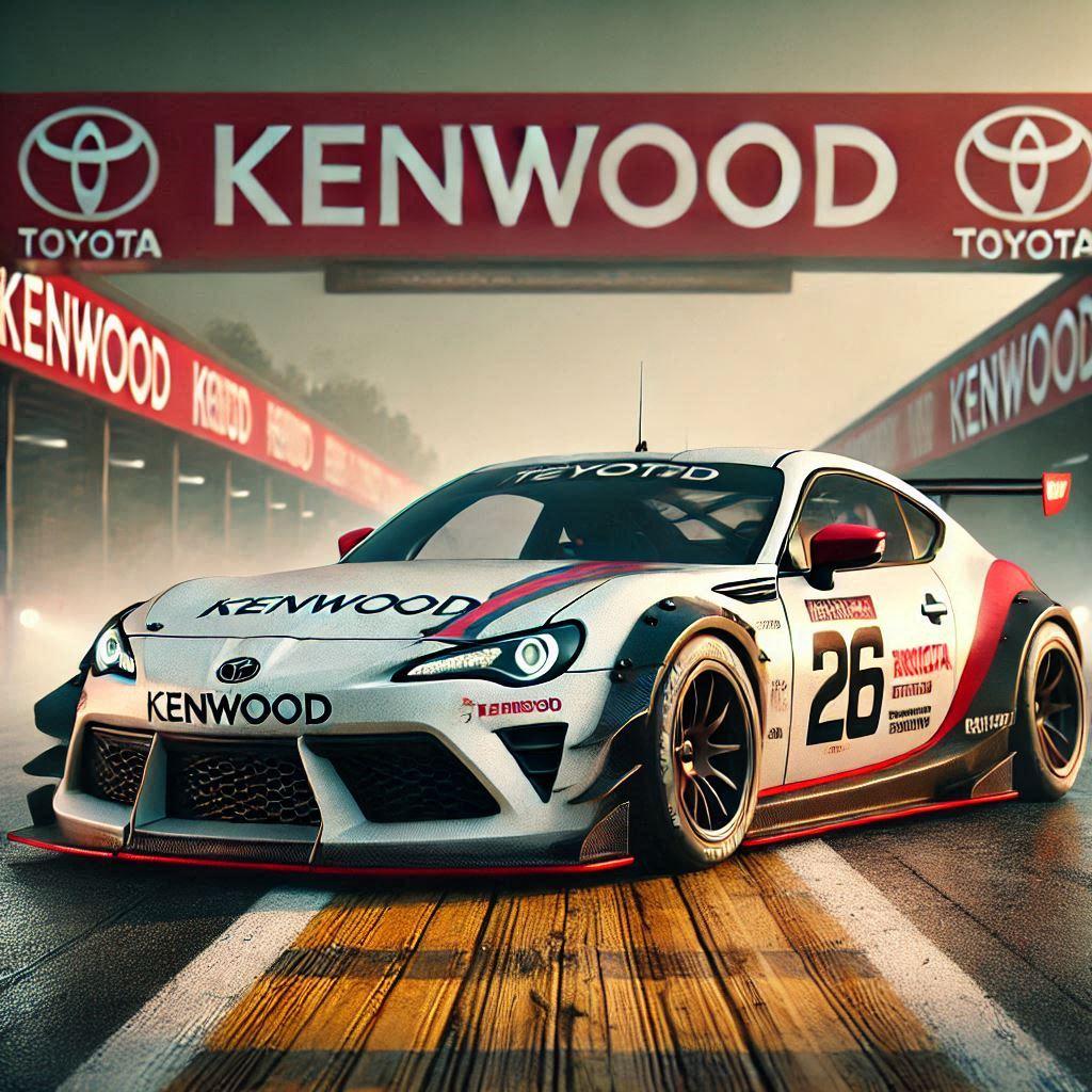 ケンウッドカラートヨタ86レーシングカー | の人気AIイラスト・グラビア