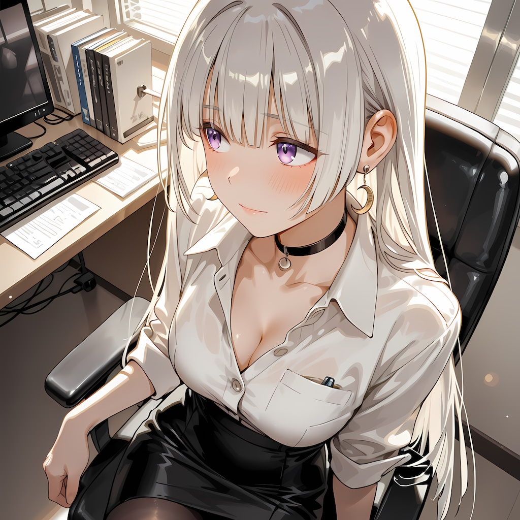 無表情ギャップ