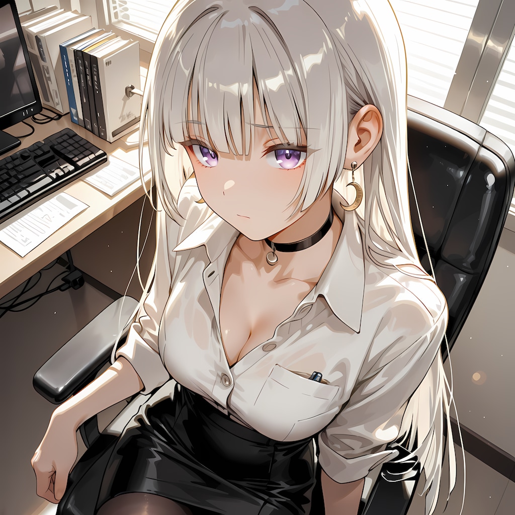 無表情ギャップ