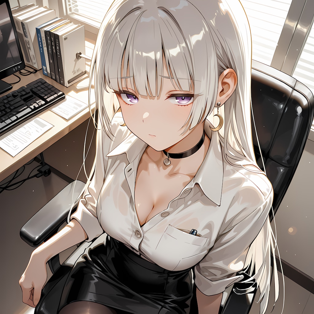 無表情ギャップ