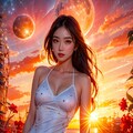 夕暮れ 3枚目