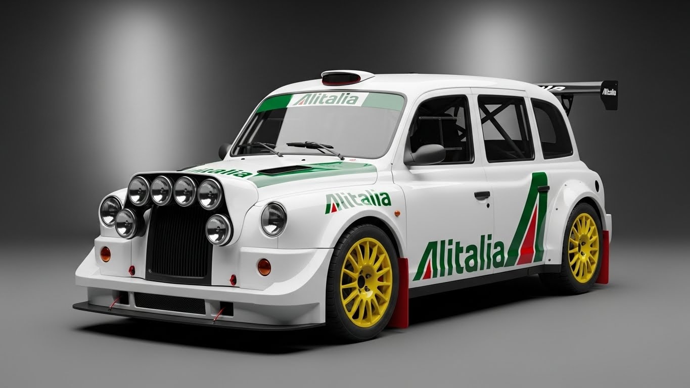 アリタリアロンドンタクシーラリーカー | の人気AIイラスト・グラビア