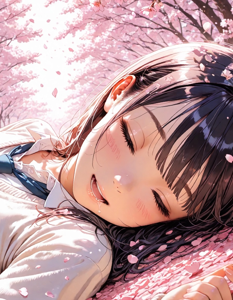 いい夢見てるね🌸 | の人気AIイラスト・グラビア