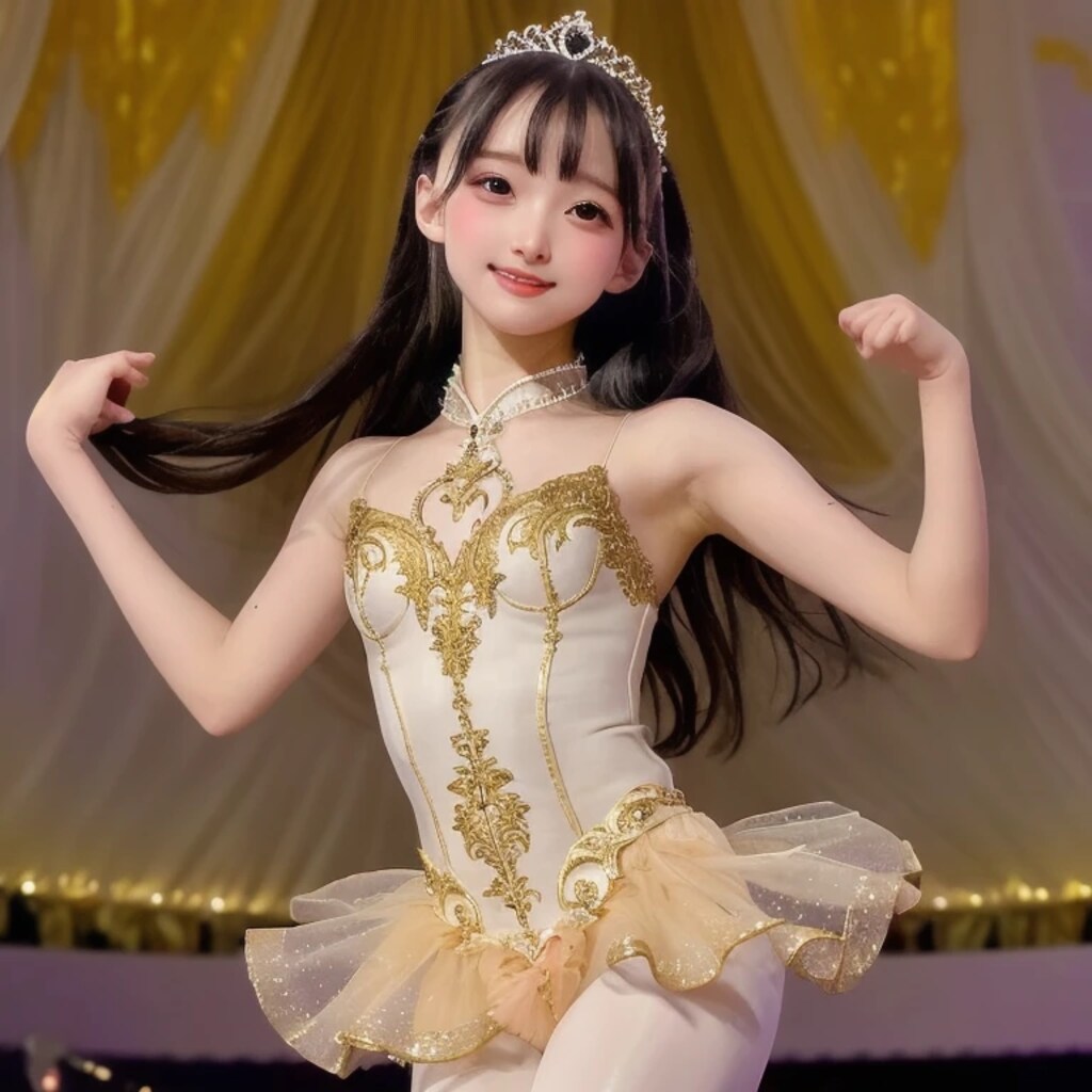 黒髪ロングで演劇の美女７５