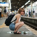 駅で出し切ってください 4枚目