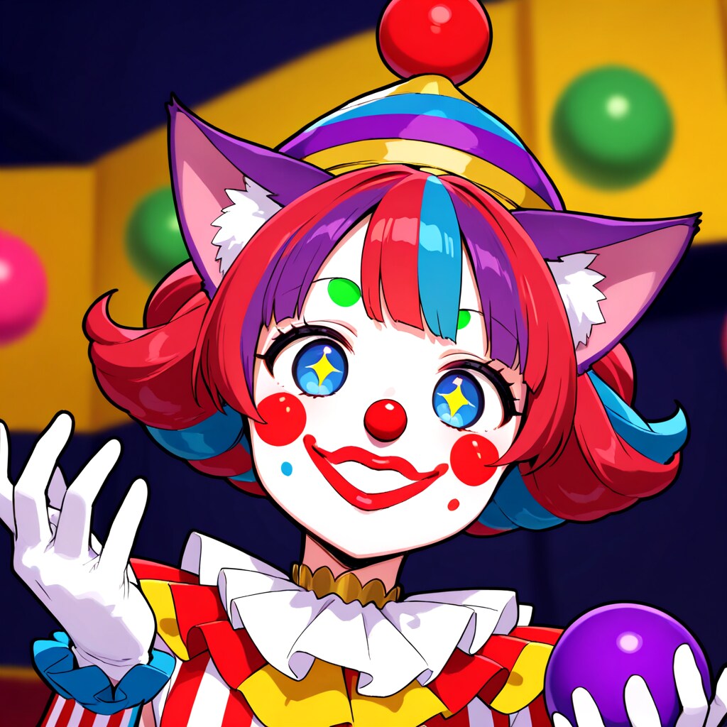 ピエロにケモミミ着けたら・・・。