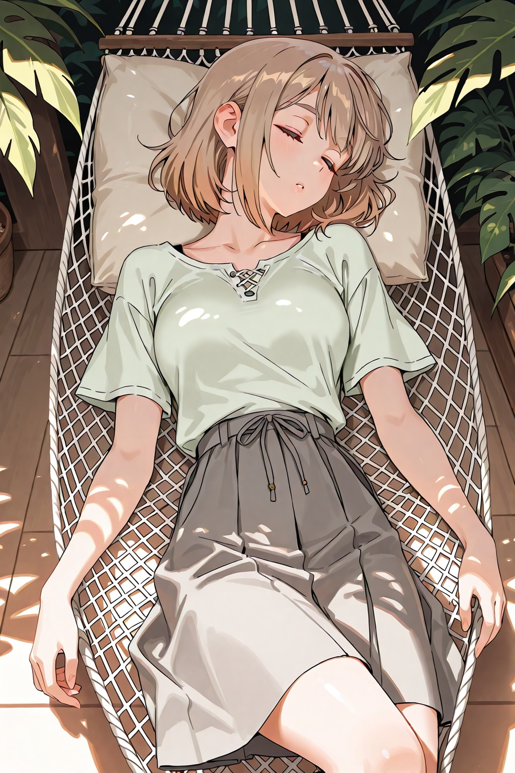 癒しのハンモック