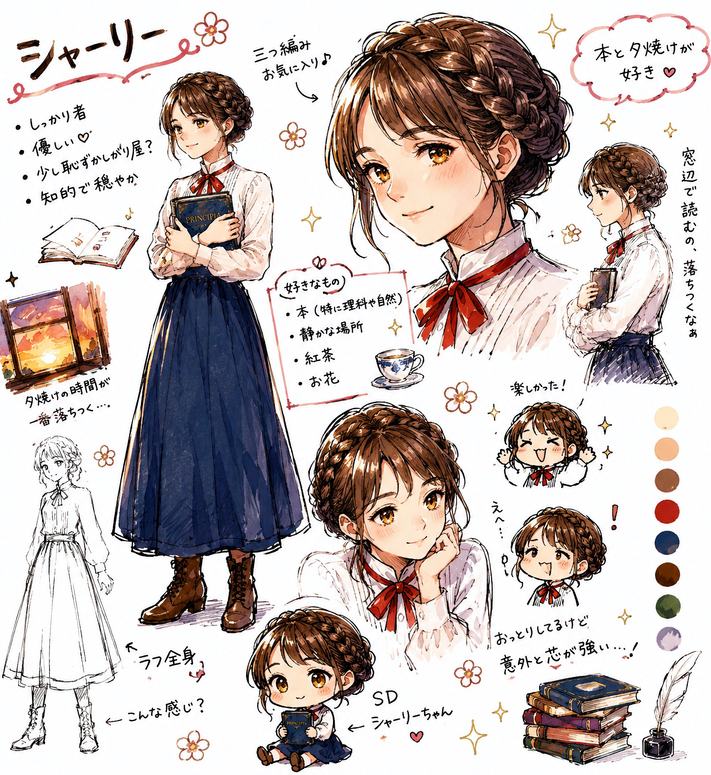 読書家シャーリーの記録〜夕刻の光とプリンキピア