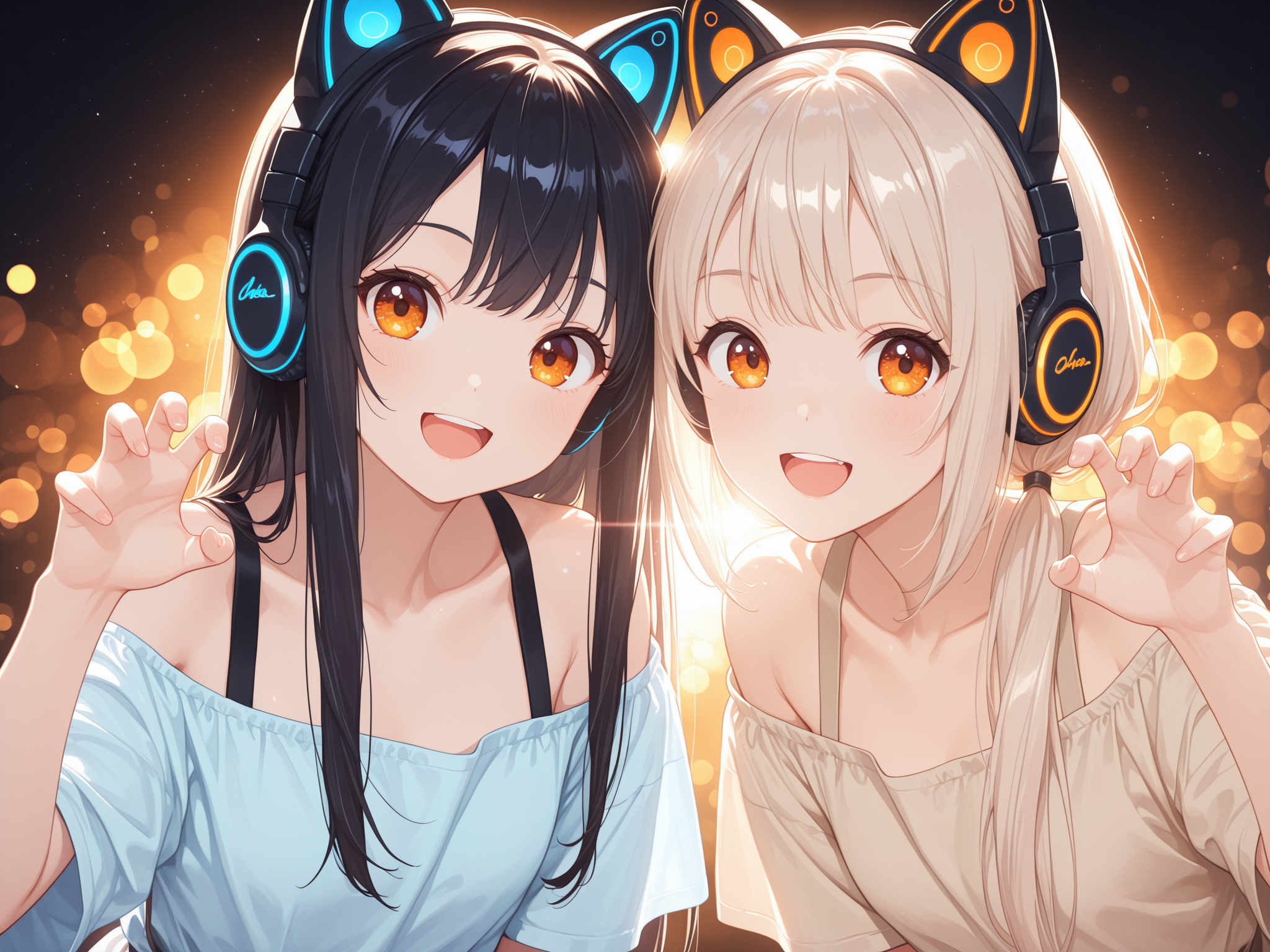 ふーこちゃんと一緒にがおー！ | の人気AIイラスト・グラビア
