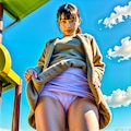 めくり×食い込み③ 5枚目