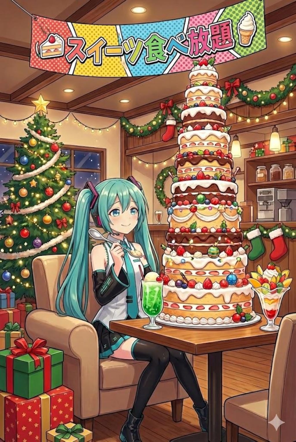 初音ミクさん🎂いっただっきまーす！