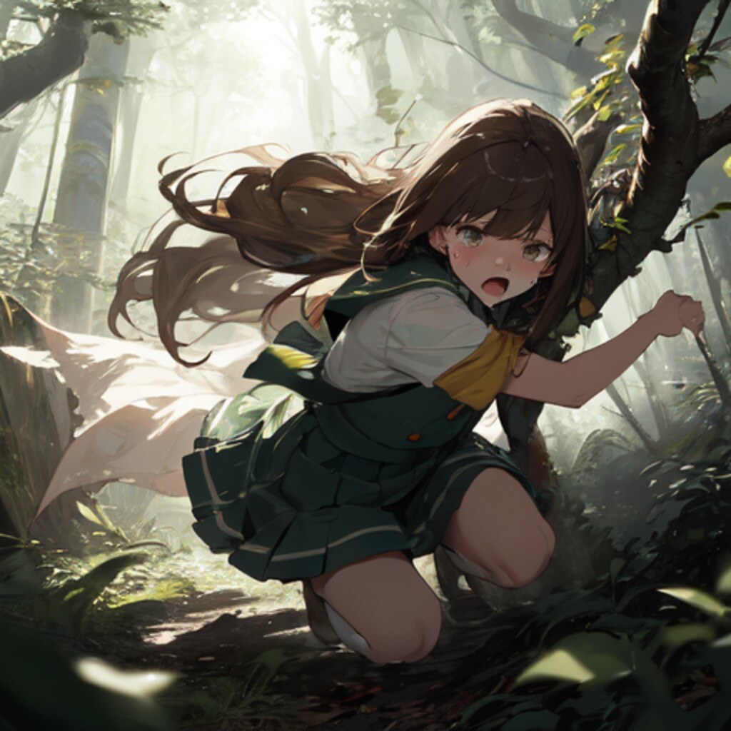 悪夢の魔物と戦う