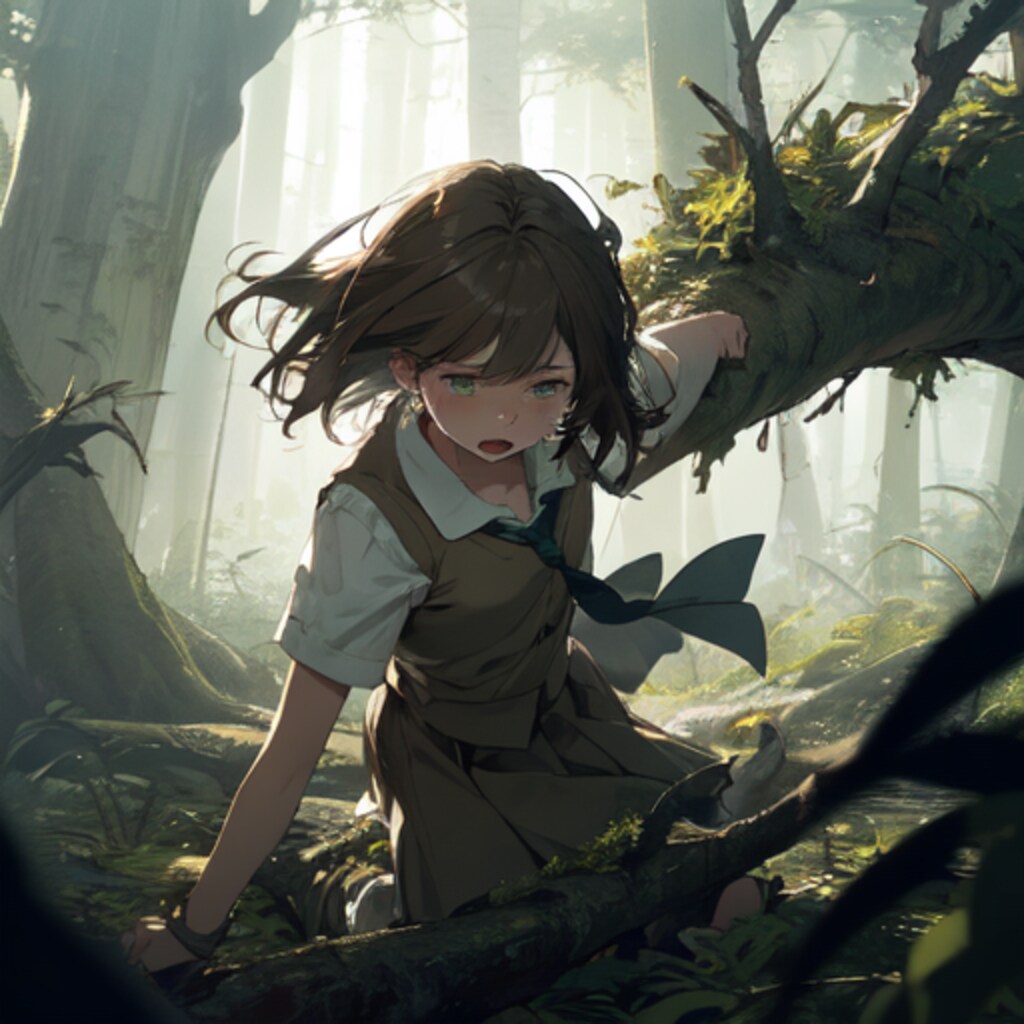 悪夢の魔物と戦う