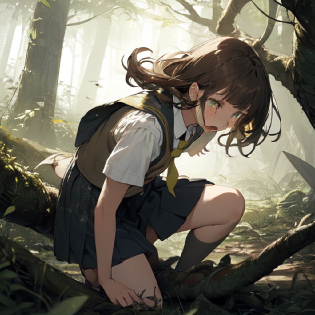 悪夢の魔物と戦う