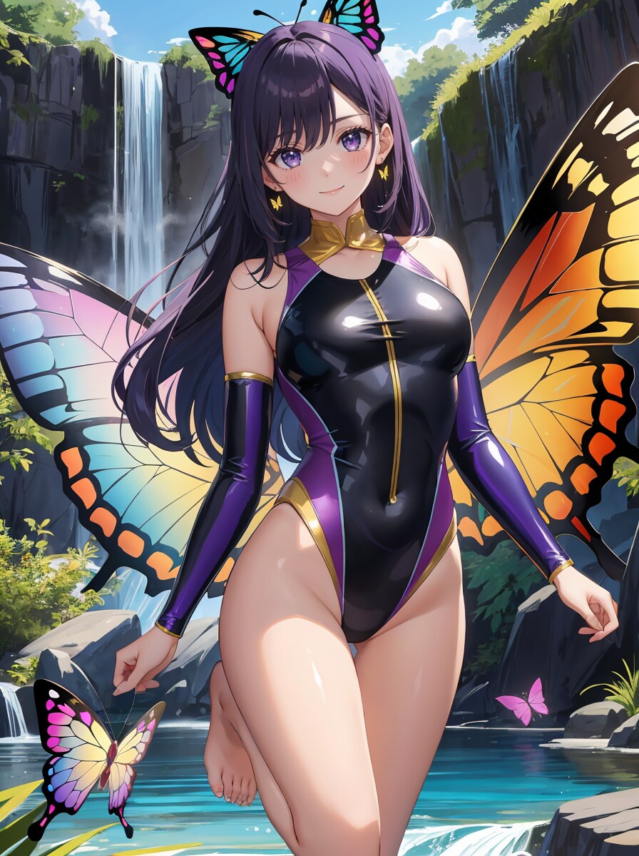 水辺の蝶々